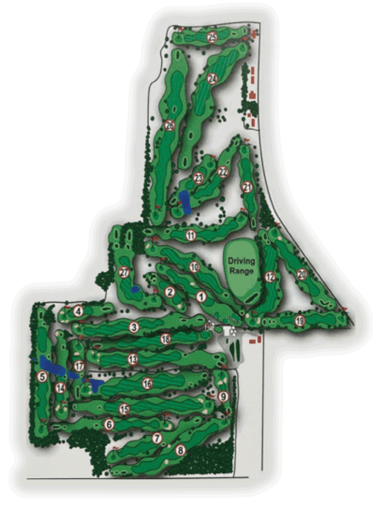COURSE MAP: The Elms Country Club, Massillon Ohio